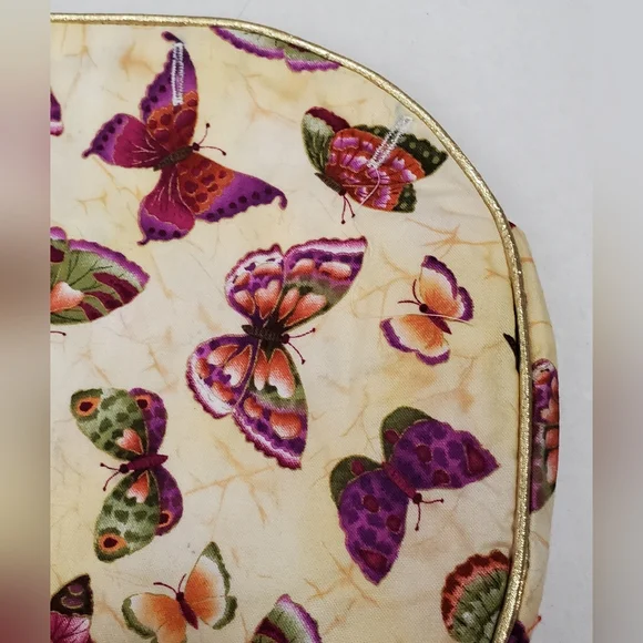 Bermuda Bag Cover**Reversible**Butterfly And Orange Blossom Print C6 - Picture 2 of 4